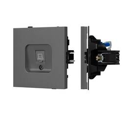 Механизм компьютерной розетки Arlight SCT-TENDO-MPC1-SFPL-GR (RJ-45, CAT6) 054593