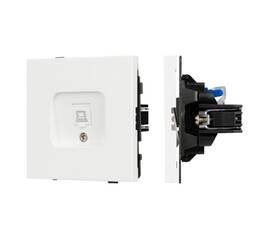 Механизм компьютерной розетки Arlight SCT-TENDO-MPC1-SFPL-WH (RJ-45, CAT6) 054594