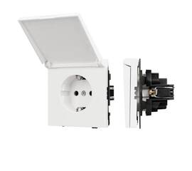 Механизм розетки влагозащищённый SCT-TENDO-MCP-SFPL-WH (230V, 16A) 054602