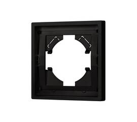 Рамка пластиковая на 1 пост Arlight FRM-TENDO-SFPL-1-BK 054642