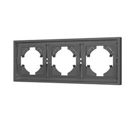 Рамка пластиковая на 3 поста Arlight FRM-TENDO-SFPL-3-GR 054652