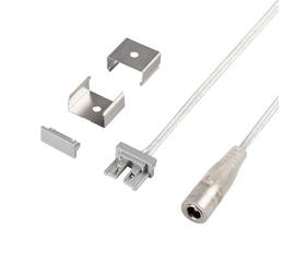 Комплект заглушек Arlight ARL-KIT-SLIM-FC 1m (Пластик) 055639