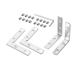 Соединительная планка угловая для шинопроводов 135304-135305 4шт Novotech Port Vector 135306