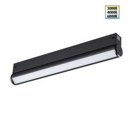 Трековый светодиодный светильник с переключателем цветовой темперетуры Novotech Port Vector 359952