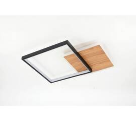 Потолочный светильник Эра Модерн Ferre CLL-1-60-RC BK+Wood
