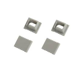 Набор заглушек Эра 0709-3 для профиля 0709 2шт глухие 2шт с отверстием