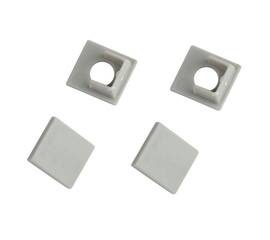 Набор заглушек Эра 5022-3 для профиля 5022, 4624, 5313(01) 3313, 3213, 5313(02) 2шт глухие 2шт с отв