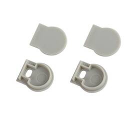 Набор заглушек Эра 1520-3 для профиля Эра 1520 2шт глухие 2шт с отверстием