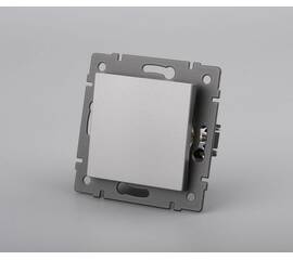 Механизм выключателя одноклавишный непроходной Arlight SWT-MK01-PL-GR-V (250V, 10A) 049869