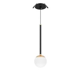 Подвесной светильник Arlight SP-BEADS-HANG-BUILT-T-R100-8W Warm3000 (BK-GD, 180 deg, 230V) 056420