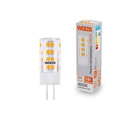 Светодиодная лампа WOLTA 5Вт 4000K G4 кукуруза матовая WSTD-JC-220V5W4KG4-C
