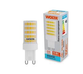 Светодиодная лампа WOLTA 11Вт 6500K G9 кукуруза матовая WSTD-JCD-11W6KG9-C