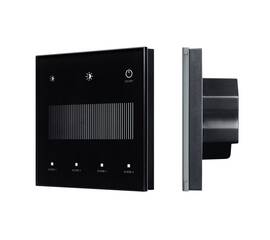 Сенсорная панель Arlight SMART-DALI-301-11-1G-4SC-DIM-IN Black (BUS/24V, Touch, 2.4G) 046547