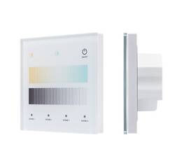 Сенсорная панель Arlight SMART-DALI-301-11-1G-4SC-MIX-IN White (BUS/24V, Touch, 2.4G) 046551