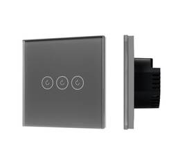 Выключатель сенсорный Arlight SWT-OMALI-S03-ZB-GR (250V, 10A, Zigbee) 050047