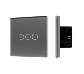 Светорегулятор сенсорный с Zigbee управлением Arlight SWT-OMALI-SD3-ZB-GR (250V, 500W) 050063