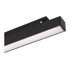 Трековый магнитный светильник Arlight MAG-ORIENT-FLAT-L690-24W Warm2700 (BK, 100 deg, 48V) 055982