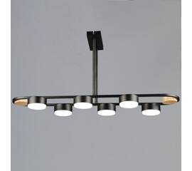 Подвесная люстра Reluce 02760-0.3-06 BK+WOOD GX53