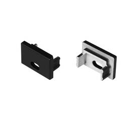 Заглушка Arlight SL-SLIM15-H10 BLACK с отверстием 058492