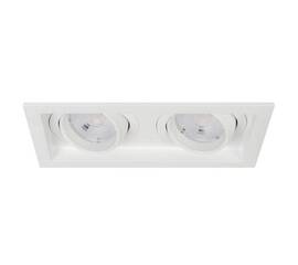 Встраиваемый светильник Arlight MS-VORTEX-BUILT-S170x90-2x12W Warm3000 (WH-WH, 40 deg, 230V) 057761