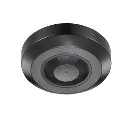 Датчик движения Arlight PRIME-PIR-SURFACE-R76-200W-BK (230V, 0.87A, SLIM, IP20) 054731