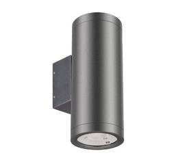 Уличный настенный светильник Arlight LGD-RAY-WALL-TWIN-R65-2x9W Warm3000 (GR, 23 deg, 230V) (IP65 Ме
