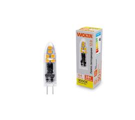 Светодиодная лампа WOLTA 3Вт 3000K G4 матовая WSTD-JC-12V3W3KG4-P