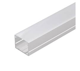 Профиль с экраном Arlight ARH-CH17-2000-ANOD (Алюминий) 055692