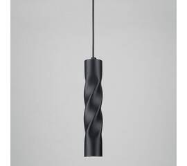 Подвесной светодиодный светильник Eurosvet Scroll 50136/1 LED черный