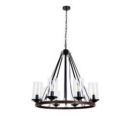 Подвесная люстра Arte Lamp Dalim A7014SP-8BK