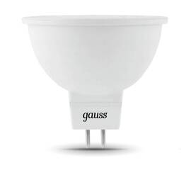 Лампа светодиодная Gauss GU5.3 5W 6500K матовая 101505305