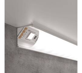 Профиль угловой алюминиевый с рассеивателем Elektrostandard LL-2-ALP008 a053628