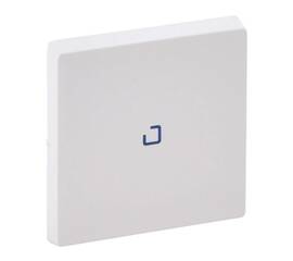Лицевая панель Legrand Valena Life выключателя одноклавишного с подсветкой белая 755100