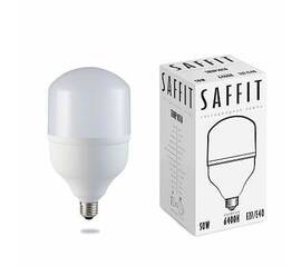 Лампа светодиодная Saffit E27-E40 50W 6400K Цилиндр Матовая SBHP1050 55095