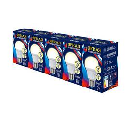Набор светодиодных ламп Uniel E27 10W 3000K матовая LED-A60 10W/WW/E27/FR PLP01WH UL-00008087