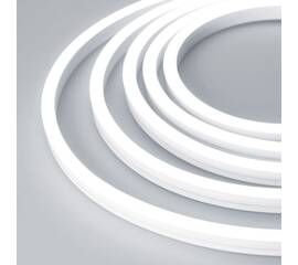 Гибкий неон Arlight 9,6W/m 140LED/m 2835SMD холодный белый 5M Moonlight-Side-A140-12x17mm 24V White6