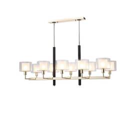 Подвесная люстра Crystal Lux Maestro SP-PL10 L1100 Gold