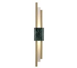 Настенный светодиодный светильник Crystal Lux CARTA AP6W LED GREEN/BRASS