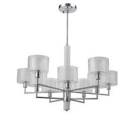 Подвесная люстра Crystal Lux Maestro SP-PL5+5 Chrome
