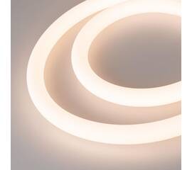 Гибкий неон Arlight14,4W/m 768LED/m 2216SMD теплый 5M MOONLIGHT-TOP-M768-D25mm 24V White-MIX 360deg 037565