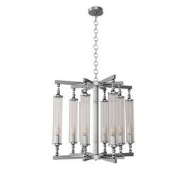 Подвесная люстра Crystal Lux Tomas SP8 D650 Chrome