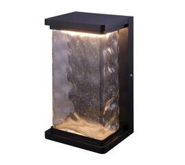 Уличный настенный светодиодный светильник Arte Lamp Atlantis A2313AL-1BK