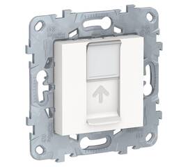 Розетка компьютерная RJ45 Schneider Electric Unica New Cat. 5e UTP NU541118