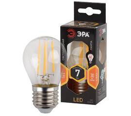 Лампа светодиодная Эра E27 7W 2700K F-LED P45-7W-827-E27 Б0027948