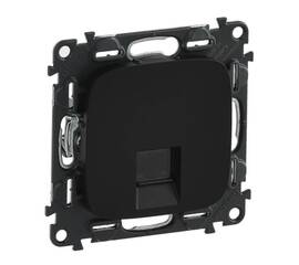 Информационная розетка RJ45 Legrand Valena Allure антрацит 753950