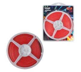 Светодиодная лента Uniel ULS-N01-2835-120LED/m-6mm-IP67-DC12V-9W/m-5M-RED блистер