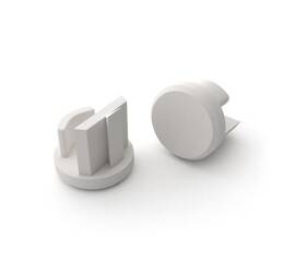 Набор заглушек Arlight Round-D10.5 глухая 029571