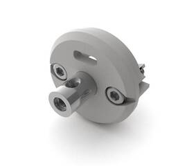 Заглушка Arlight Round-D30-Dual с втулкой и отверстием 029216