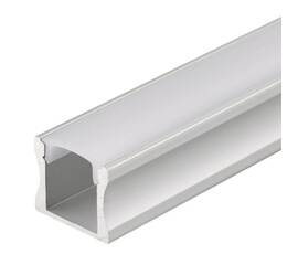 Профиль с рассеивателем Arlight ALU-SLIM-H15-2000 ANOD+FROST 018246