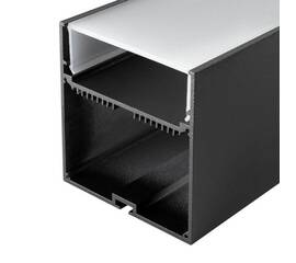 Профиль с рассеивателем Arlight SL-LINE-7477-2500 BLACK+OPAL 027991